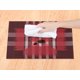 thumbnail image 3 of REGALWOVEN 6 Paquetes de Manteles Individuales de Estilo Rústico para Decoración de Mesa de Comedor Interior y Exterior Lavables Mantel de Cocina Limpiar con Paño Rojo 18*12in, 3 of 7