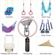 thumbnail image 2 of Colgante de oscilación de acero inoxidable montaje de oscilación de techo de uso pesado gancho de oscilación giratorio libre Kit de hardware de oscilación para Yoga Swing Hammock Chair Porch, 2 of 3