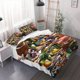 thumbnail image 1 of 3pcs Italian Brainrot Collage Duvet Cover Set - 3pcs Bedding Set Includes Duvet Cover and Pillowcases, 1 of 5