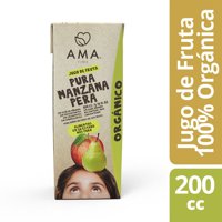 Jugo De Fruta Orgánico Manzana Pera 200 Ml 200 Ml Ama