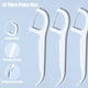 thumbnail image 3 of [Paquete de 4] Dispensador de hilo dental portátil con 48 palillos, caja de almacenamiento para adultos, palillos de dientes, hilo dental, apto para viajes de negocios y turismo, blanco, negro, rosa y, 3 of 7