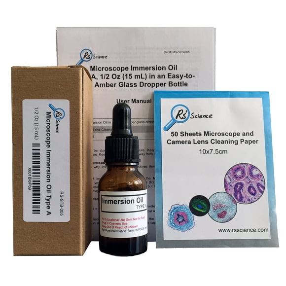 Aceite de inmersión Rs' Science 15 ml Tipo A