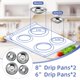 thumbnail image 4 of Juego De Sartenes De Goteo Para Estufa Polluty Para Whirlpool Amana Maytag, 4 of 8
