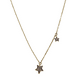 thumbnail image 1 of Collar oro amarillo italiano 18k, modelo estrellas, 1 of 3