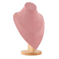 Magideal - Busto De Maniquí Para Exhibición De Joyas, Soporte De Exhibición Para Collar, Busto De Exhibición Para Collar, Fotografía, Tocador, Estantes Para Sala 126X18X28Cm