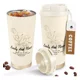 thumbnail image 2 of Termo Para Cafe Mug Vaso Termico 530ml Sellable Inoxidable Blanco, 2 of 3