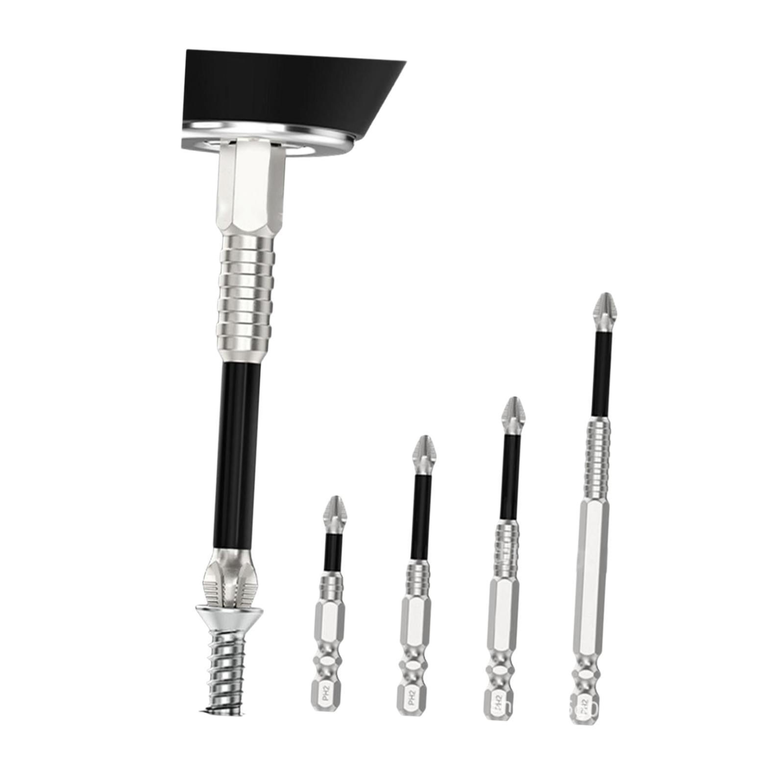 Magideal - Juego De 4 Brocas Para Destornillador Para Ensamblaje De Muebles, Carpintería Y Bricolaje. 4Pcs