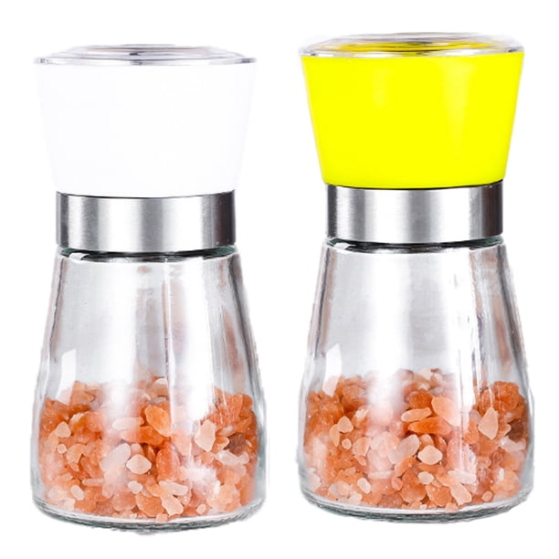 Molinillo de sal y pimienta - Saleros y pimenteros para chefs profesionales con acero inoxidable cepillado