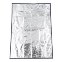 Magideal - Alfombrilla Ignífuga Para Exteriores Alfombrilla Para Hogueras Resistente A La Temperatura Retardante De Llama Protección Aislamiento Térmico Patio Cé Largo 60X100Cm