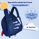 thumbnail image 2 of Mochila Yisibo Rocket para niños pequeños con correa de 3 a 6 años, antipérdida, 2 of 9
