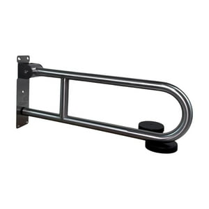 Alday - Barra De Seguridad Retráctil Abatible De Acero Inoxidable