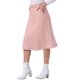thumbnail image 4 of INSPIRE CHIC Falda Midi Línea A con Bolsillos de Imitación de Gamuza Elástica para Mujer con Cinturón S Rosa, 4 of 6