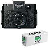 Cámara de cine HOLGA 120N de formato medio con película Ilford HP5 Plus