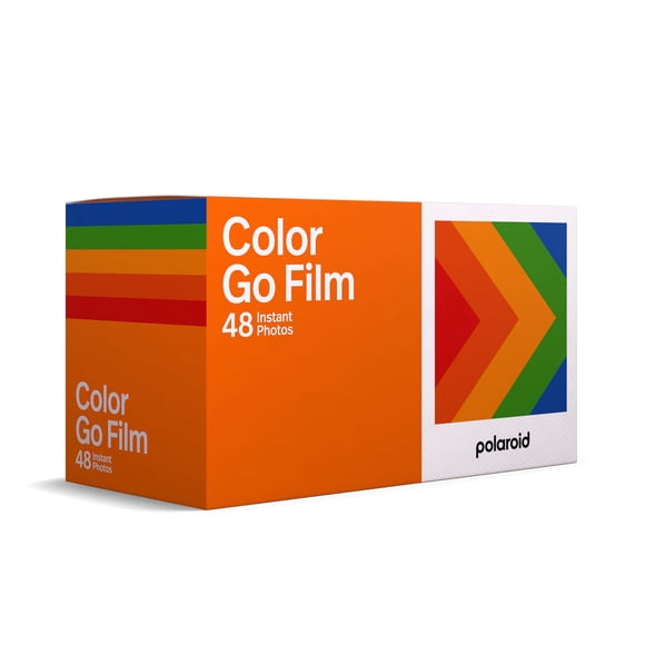 Película Polaroid Go Color, 48 fotos, 3 paquetes dobles (6212)