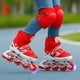 thumbnail image 2 of Patines Lineales Ajustables Con Luz+kit De Protección Niños, 2 of 5