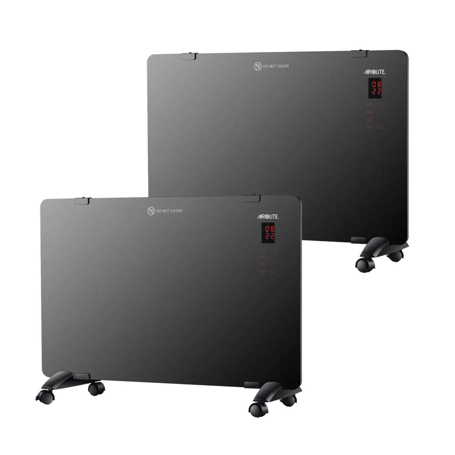 Airolite - Pack X2 Convector C/panel Espejo Co-rp 2000 Ii