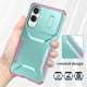 thumbnail image 2 of Funda Resistente para Samsung Galaxy S25 Edge con Tapa Deslizante y Protección Militar Verde, 2 of 6