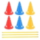 thumbnail image 3 of Hurdle Cones Course Coordination Training Multifuncional Agility Slalom Training Agility Equipment Set para fútbol Entrenamiento de fútbol Deportes, 3 of 5