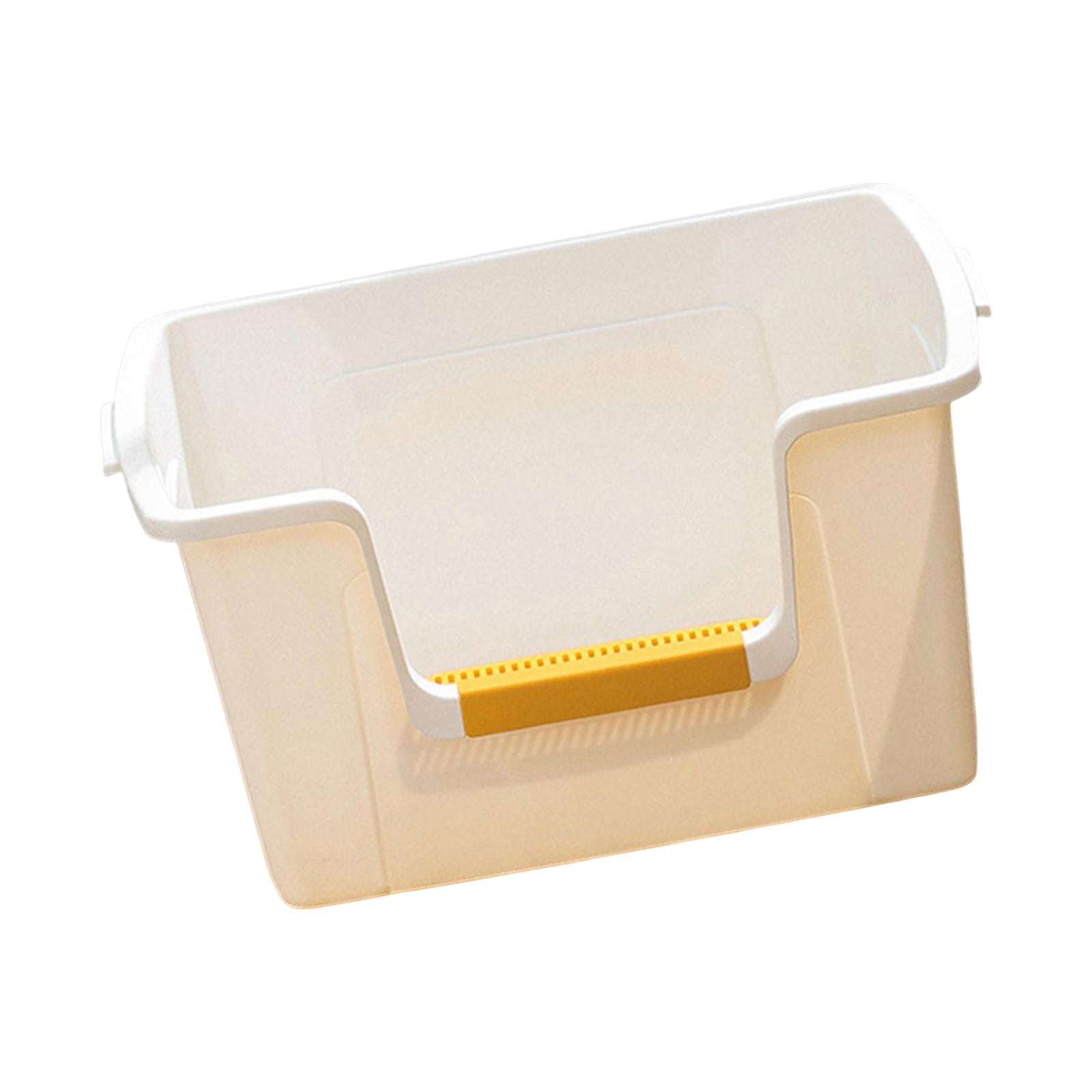 Caja De Arena Semiabierta Caja De Arena Duradera Para Gatitos Para Accesorios Para Mascotas Cachorro De Viaje Blanco