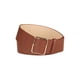 thumbnail image 1 of Cinturones de cuero PU INSPIRE CHIC para mujeres con hebilla de metal de 2 pulgadas de ancho para vestidos y pantalones marrones, 1 of 4