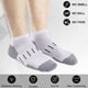 thumbnail image 5 of Calcetines Heatuff Athletic para hombre que absorben la humedad, paquete de 6, 5 of 7