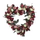 thumbnail image 5 of Guirnalda De Corazón De Rosa Guirnalda De Puerta Delantera Artificial Para Adornos De Fiesta Rojo, 5 of 5