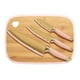 thumbnail image 1 of Set de tabla de cortar y cubiertos Paris Hilton Reversible Bamboo, 1 of 3