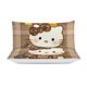 thumbnail image 3 of Hello Kitty 3-Piece Twin Bed Set - Includes 1 Single Comforter And 2 Pillowcases Bedding - Fade Resistant Microfiber - Hello Kitty, 3 of 4