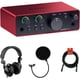 thumbnail image 1 of Interfaz Focusrite Scarlett Solo 4ta Gen USBC Pack, 1 of 3
