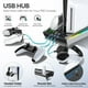 thumbnail image 2 of Soporte PS5 Estación de Enfriamiento AARONMEI 3 Niveles LED RGB Cargador Controladores 3 HUB USB Negro, 2 of 3
