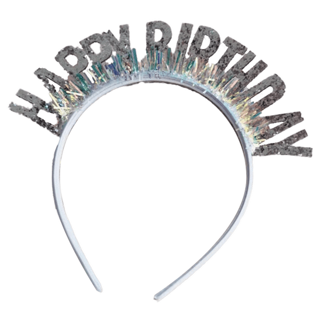 Tiara para niña de cumpleaños, diadema, tocado, accesorios para el cabello para fiestas de niñas