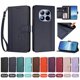 thumbnail image 4 of Funda Cartera Trébol para Xiaomi Poco M8 Pro 5G con Ranuras Tarjetas y Carga Inalámbrica Azul oscuro, 4 of 6