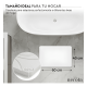 thumbnail image 3 of Salida De Baño Diatomita 40x60 Cm Antideslizante Blanco #2, 3 of 3