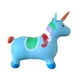 thumbnail image 3 of Unicornio Saltarín Inflable Con Sonido Celeste, 3 of 6