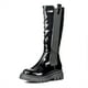 thumbnail image 3 of Botas Largas Mujer Eco Cuero Plataforma De Moda Weide DH88, 3 of 8