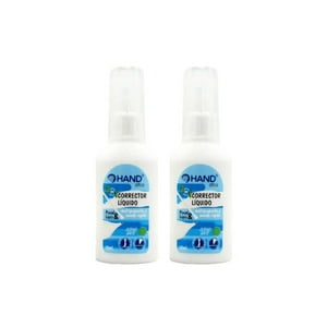 Corrector Liquido 2 En 1 10Ml. Pincel Y Lapiz. 2 Unid. Hand