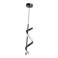 Magideal - Lámpara Colgante Led, Lámpara Colgante, Lámpara De Techo En Espiral Para Escalera , Luz Blanca