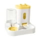 thumbnail image 2 of Dispensador Portátil De Bebedero Automático Para Mascotas 2 En 1 Para Conejos, Cachorros, Mascotas Medianas, Amarillo, 2 of 5