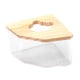 thumbnail image 3 of Baño Para Hámster Inodoro Baño Para Mascotas Baño Transparente Para Mascotas Inodoro Para Ratones Hurón Chinchilla Transparente, 3 of 5