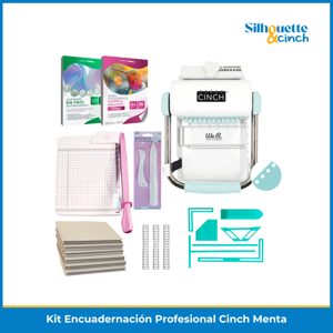 We R - Kit Encuadernación Profesional Cinch Menta