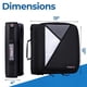 thumbnail image 3 of Carpeta Universal Case-it con Cierre y Bolsillo Acolchado para Laptop de 13", 3 of 4