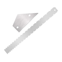 Bothyi - Regla De Medición Duradera Para Guitarra Con Borde Recto Con Muescas Y Acción De Cuerdas