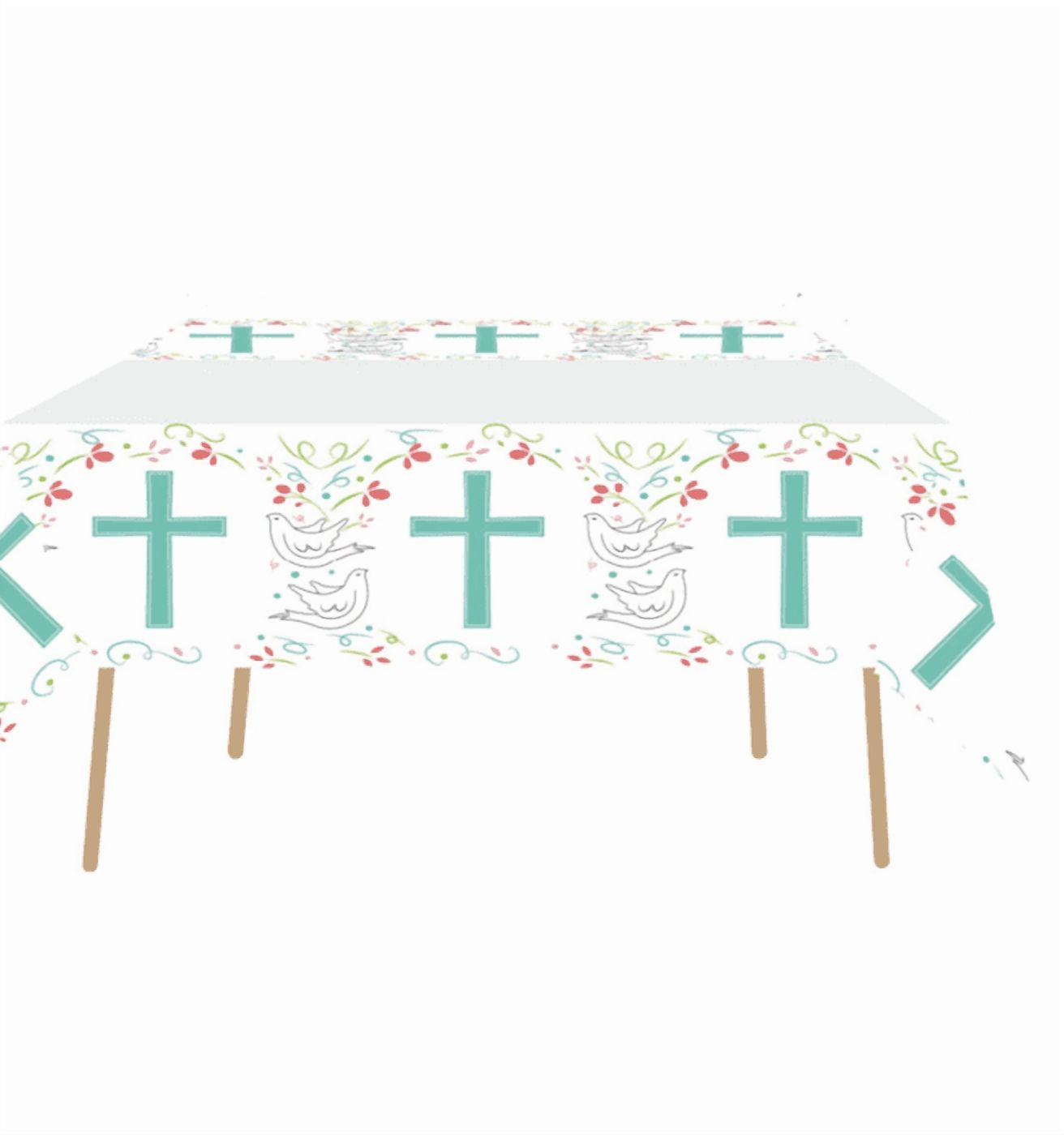 Genérico - Mantel Plástico Religioso