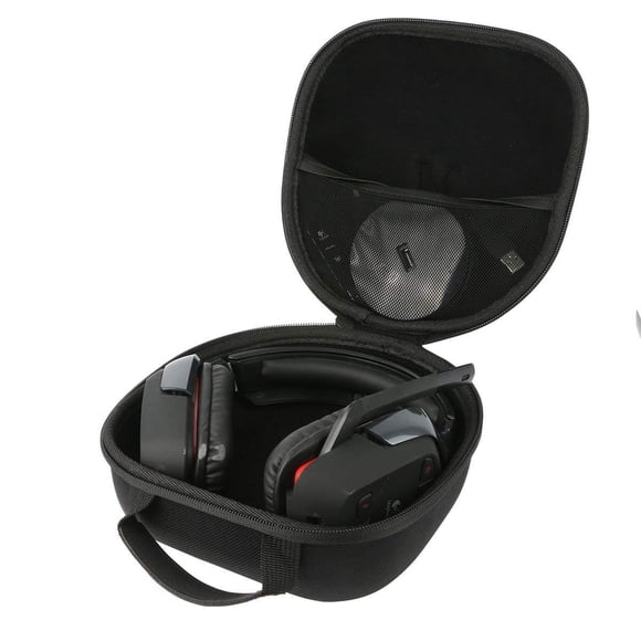 Funda de Viaje Khanka Para Auriculares Logitech G933 Artemis Spectrum Negra