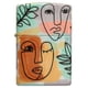 thumbnail image 3 of Bolsillo de 540 colores con diseño de caras abstractas Zippo más ligero, 3 of 7