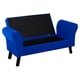 thumbnail image 4 of Banqueta Baul Lua 2c Felpa 20 Azul Rey, 4 of 6