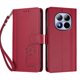 thumbnail image 3 of Funda Cartera Trébol para Xiaomi Poco M8 Pro 5G con Ranuras Tarjetas y Carga Inalámbrica Rojo, 3 of 6