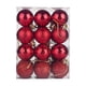 thumbnail image 3 of 24x Bolas De Navidad Decoración Del Hogar Adornos De Árbol De Navidad Para Fiesta Hogar Vacaciones Rojo, 3 of 5