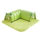thumbnail image 3 of Túnel Y Cama Para Gatos, Juguete Interactivo Para Erizos, Gatitos, Suministros Para Mascotas, L, Verde, 3 of 3
