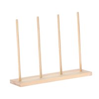 Magideal - Organizador De Cintas De Madera, Soporte Para Hilo, Almacenamiento De Hilo, Soporte Para Estante, Almacenamiento, Máquina Para Hacer Moños Para Tienda